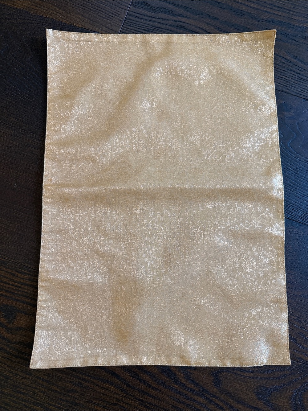 Pier One Imports Gold Jacquard placemats - set of 8